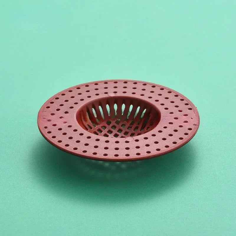 Lamp Post bathroom hair filter sink drain stopper for bathtub and shower, transparent hair catcher for floor drain.