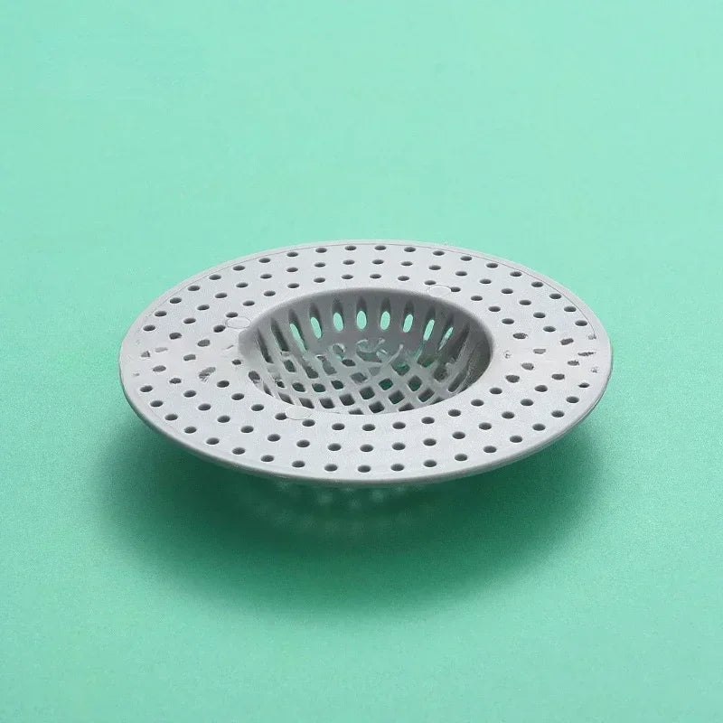 Lamp Post bathroom hair filter sink and bathtub drain stopper with transparent design for shower and floor drain protection.