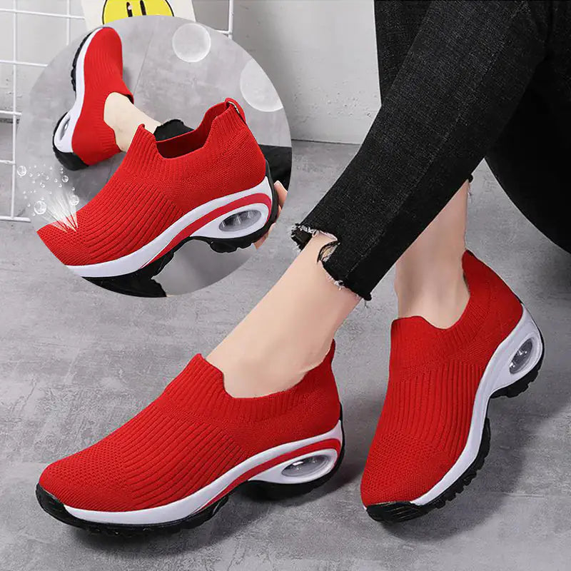 Black Lamp Post women's sneakers designed for walking, featuring a comfortable and stylish athletic shoe for everyday activity.