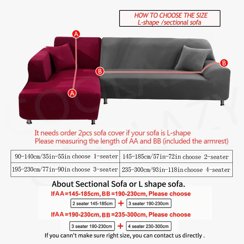 Camel-colored Lamp Post Tight Wrap Elastic Sofa Cover on a one-seat sofa, designed for 90-140cm furniture with a snug fit.