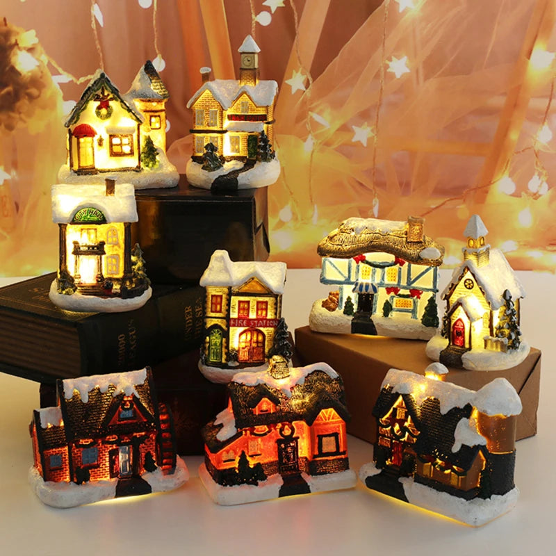 Lamp Post Christmas gift for home decoration, featuring a festive Christmas house decoration for holiday parties.