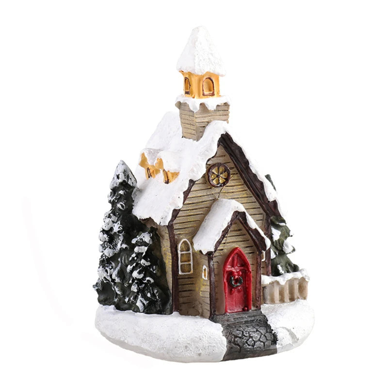 Lamp Post Christmas gift house decoration for holiday party, featuring festive Christmas home decor in a cozy setting.