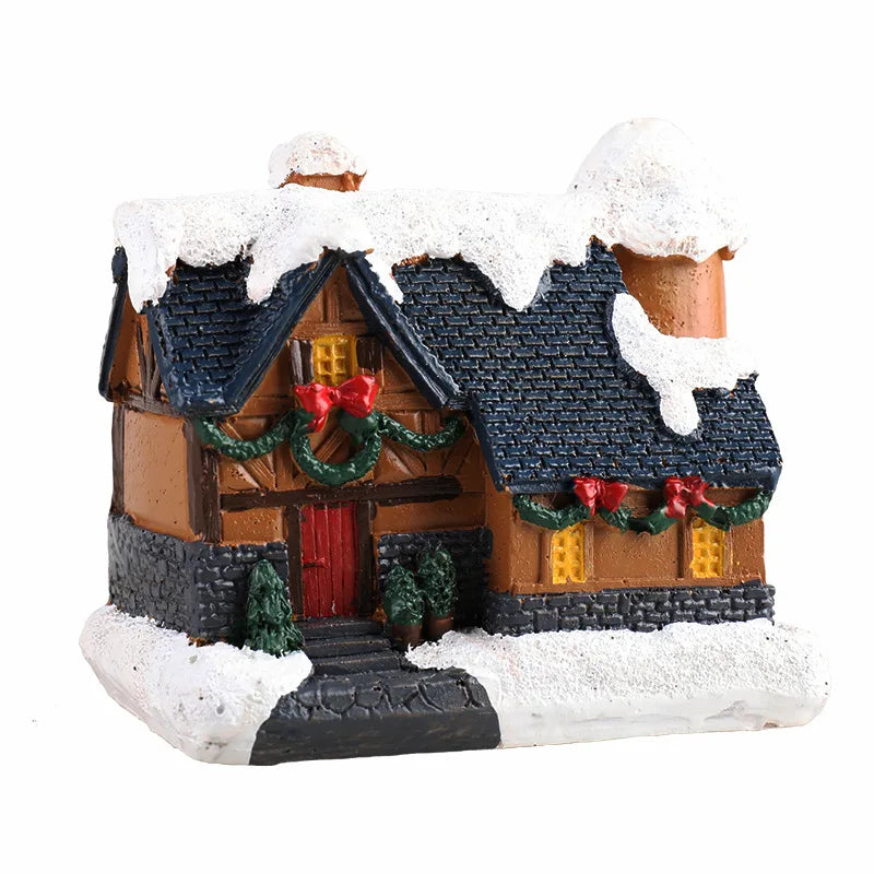 Lamp Post Christmas gift decoration for home, featuring a festive Christmas house ornament for holiday parties and decor.