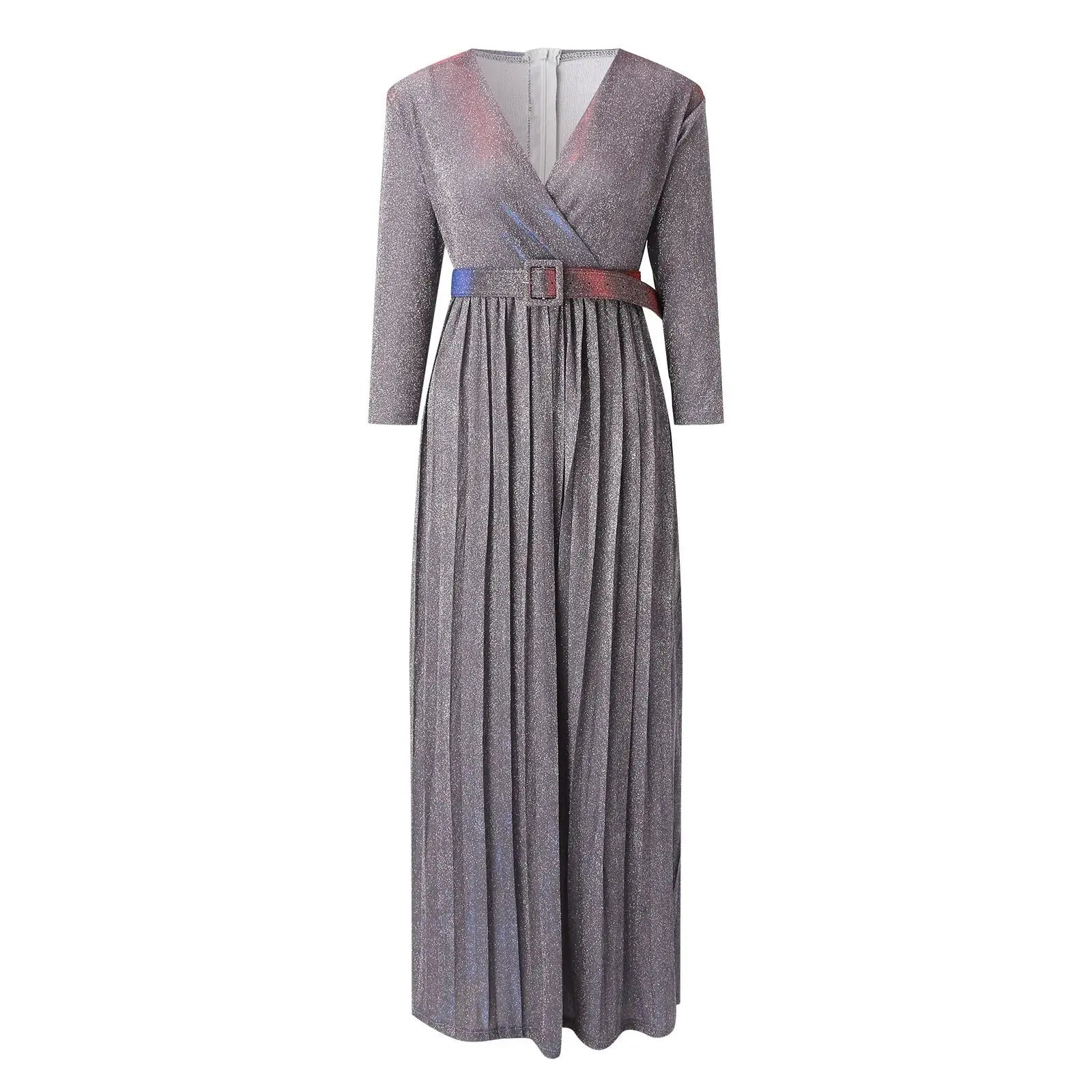Elegant black party dress by Lamp Post, stylish clothing for women, showing the dress's sleek fit and fabric details.