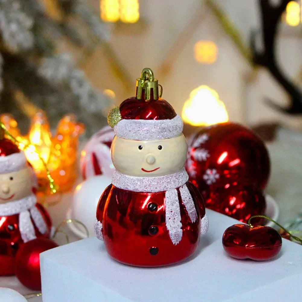 Lamp Post Christmas tree hanging pendant ornaments, festive holiday decorations with colorful designs and intricate details.