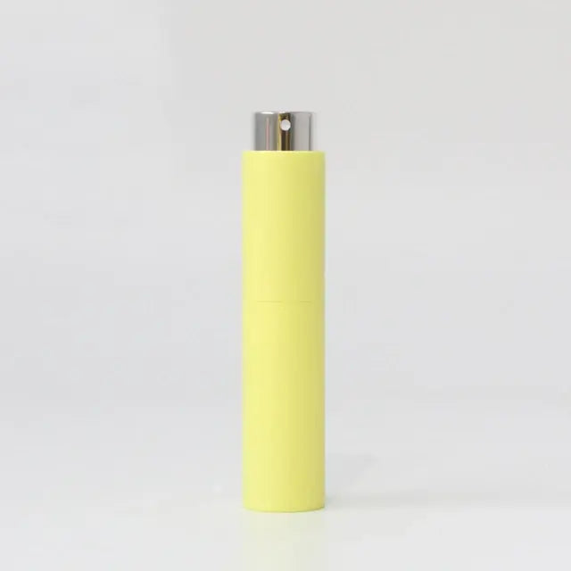 Refillable portable mini women’s perfume glass bottle with Lamp Post branding, compact and stylish for on-the-go fragrance.