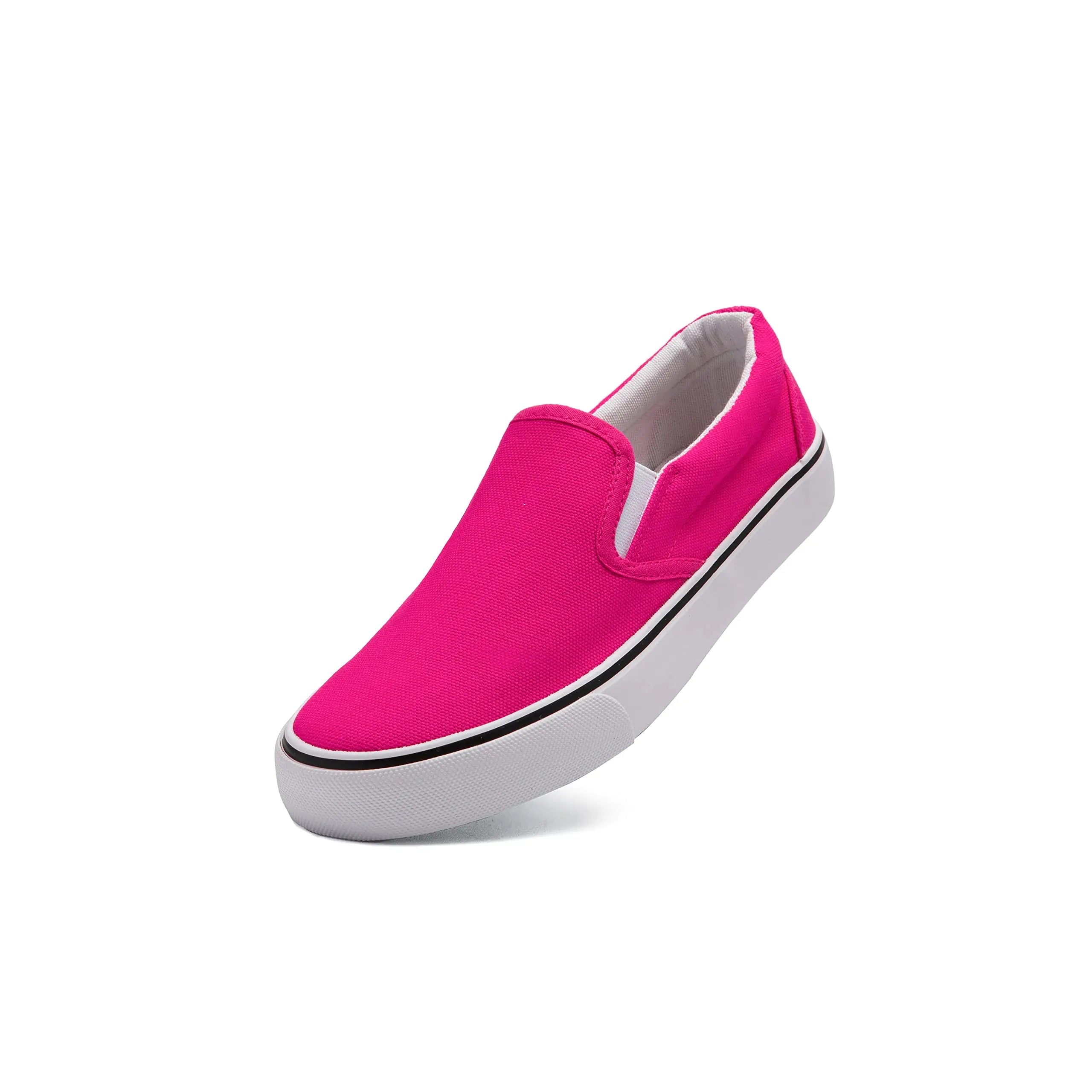 Fuchsia women's fashion sneakers by Lamp Post featuring stylish design and comfortable fit for everyday wear.
