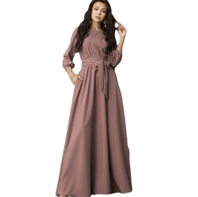 Green women’s casual dress by Lamp Post, featuring a relaxed fit and lightweight fabric, perfect for everyday wear.