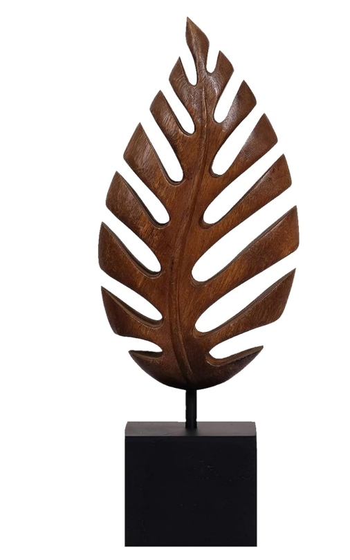 Handcrafted wooden Tree of Life sculpture for tabletop home decor, featuring intricate branches and natural wood finish.