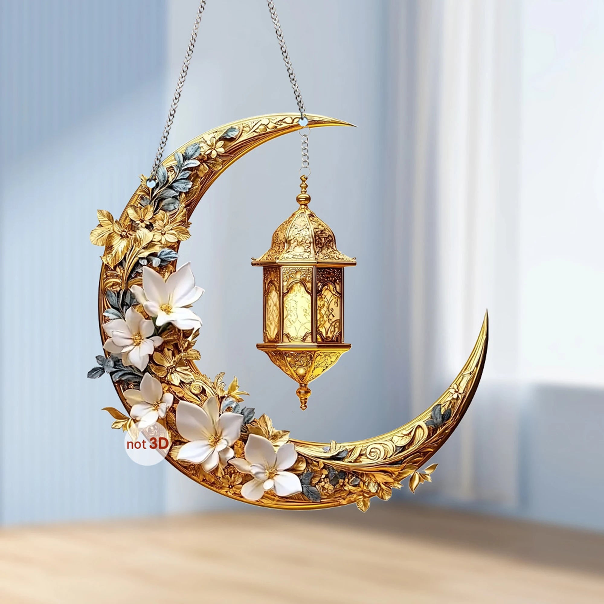 Rustic yellow sun metal wall art by Lamp Post, outdoor garden decor with chain, vintage 2D flat retro wall ornament for patio.