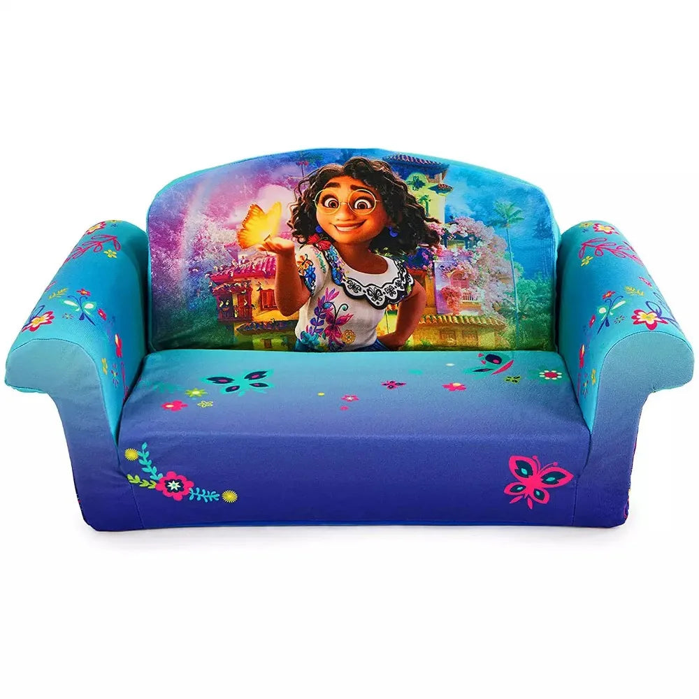 Blue Disney Design kids sofa set by Lamp Post, featuring a cozy kids couch with playful Disney characters for children's living space.