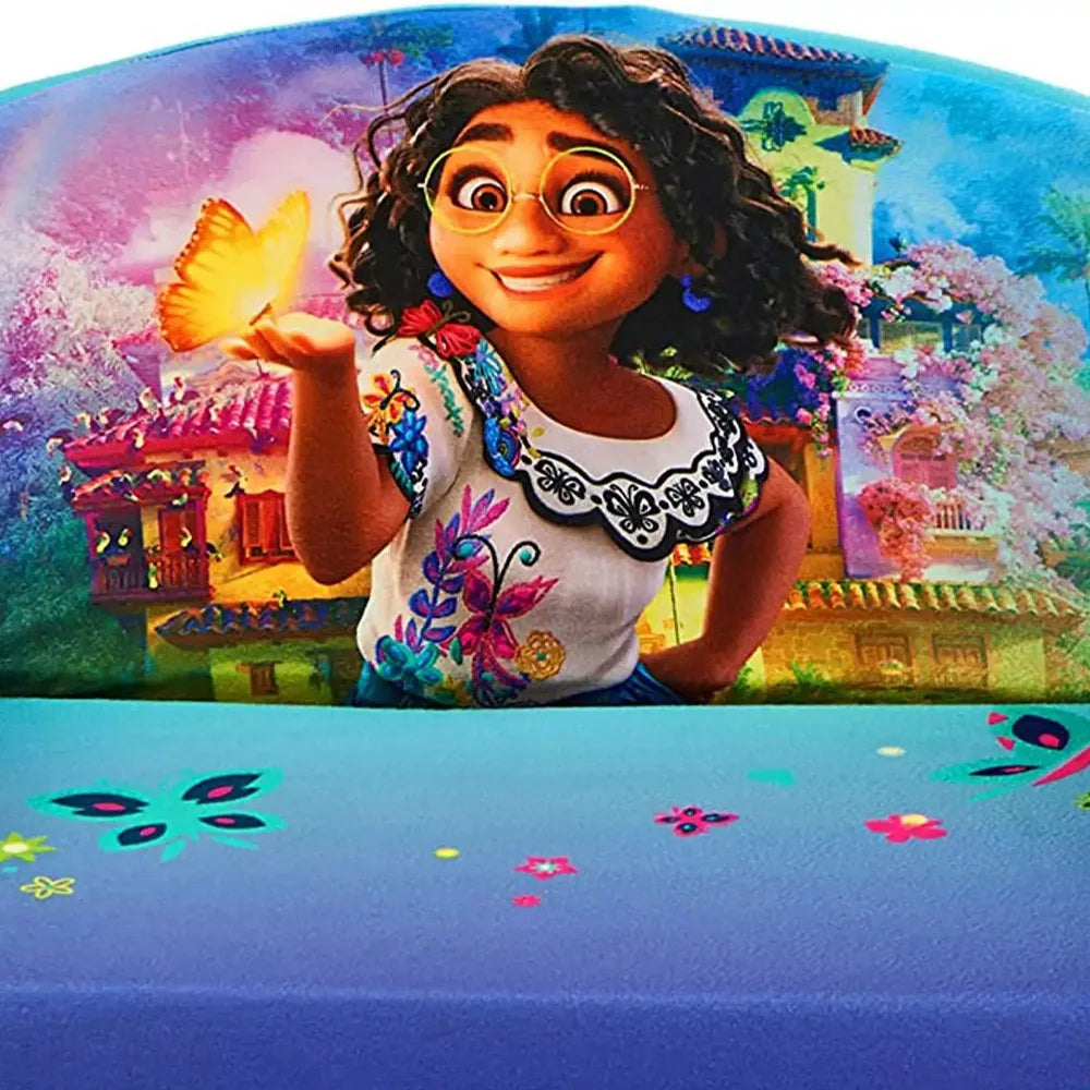 Blue Disney Design Kids Sofa Set by Lamp Post, cozy children’s home sofa with fun Disney-themed accents in a playroom setting.