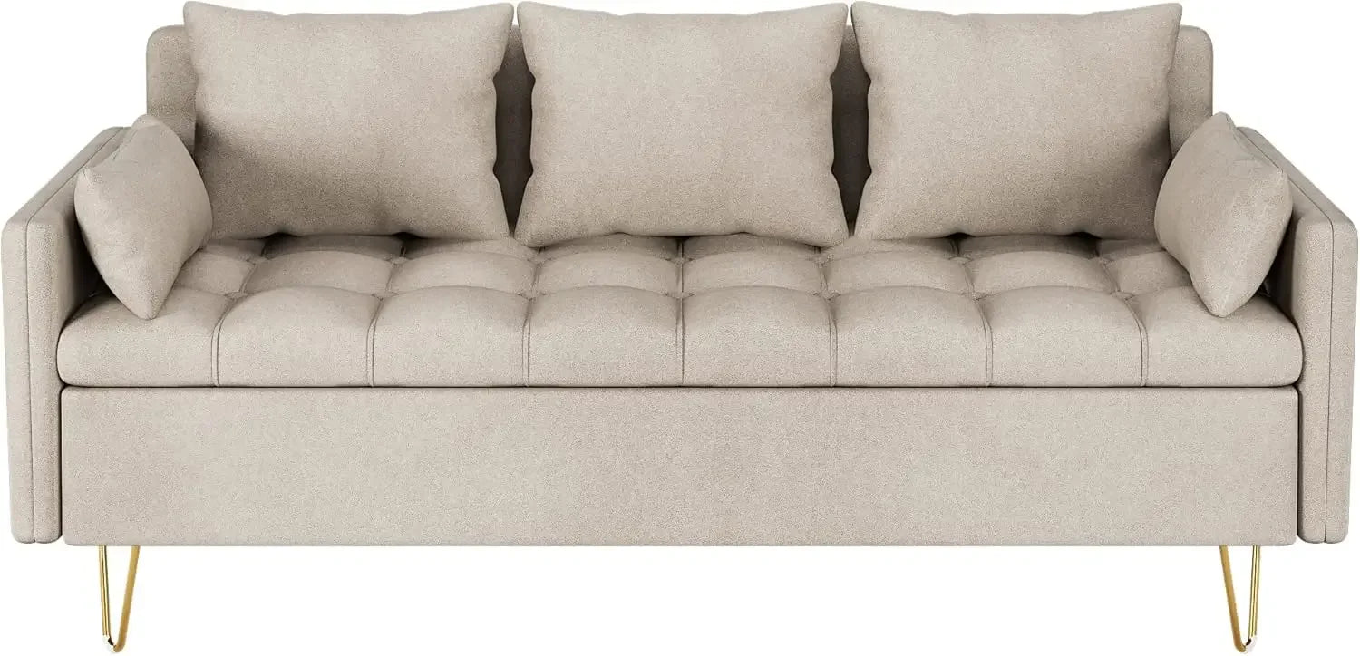 Dark brown Leather Sofa Set by Lamp Post, including loveseat and sofa, designed for stylish living room seating.