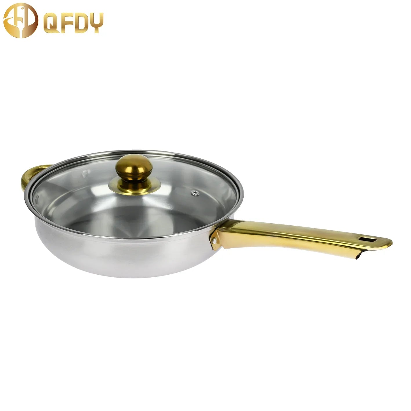 Colorful stainless steel Kitchware pots set with non-stick handles, including soup pots, 12-piece kitchen dishware from Lamp Post.