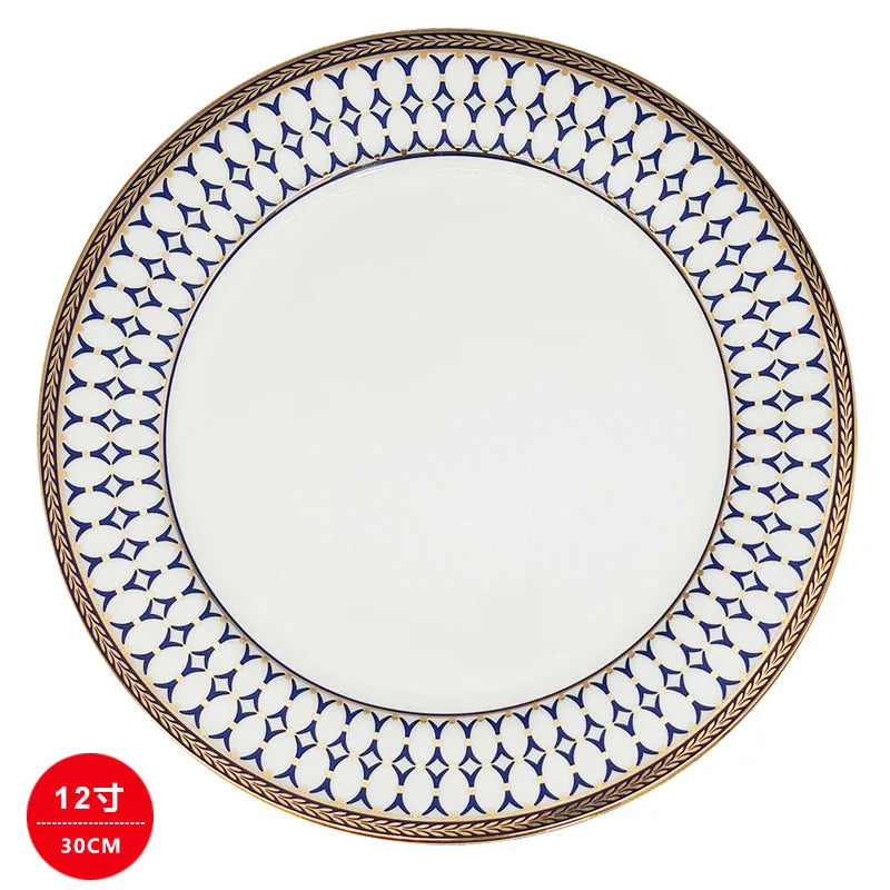 Lamp Post 10-piece full tableware set with plates, knives, spoons, and forks for kitchen dining and dinnerware use.