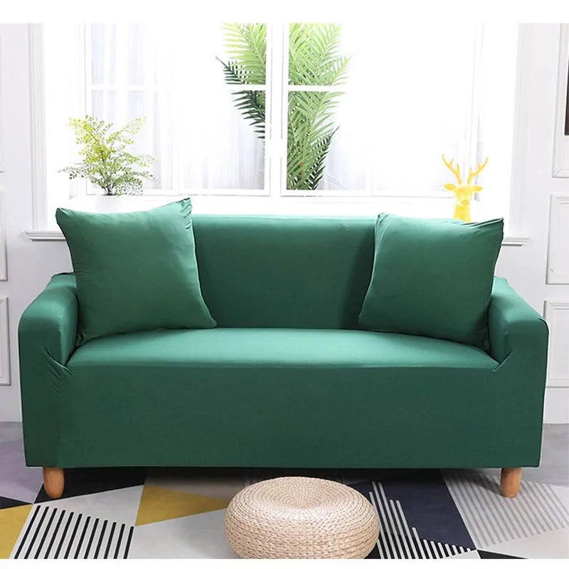 Lavender colorful sofa covers by Lamp Post draped over a sofa, showcasing vibrant, decorative fabric for a stylish home update.