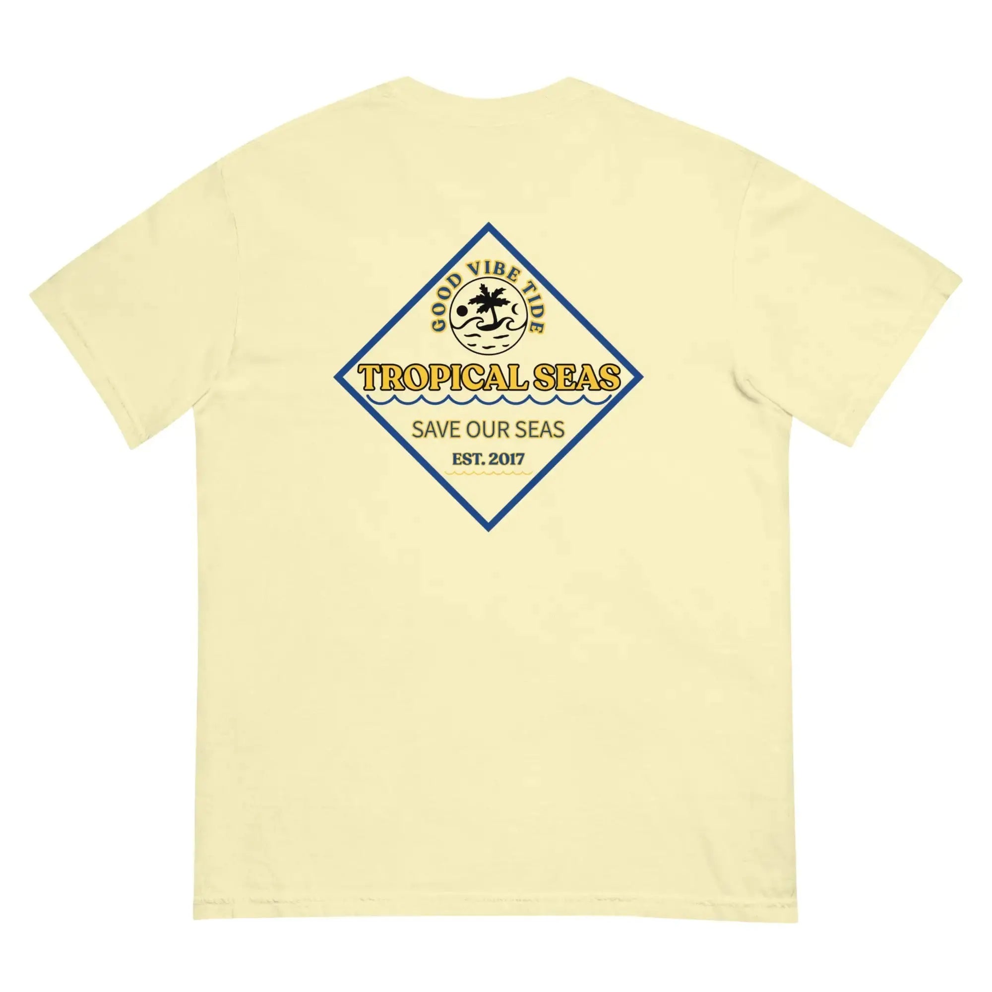Men's Beachy Days T-shirt by Lamp Post, casual men's dress shirt featuring a relaxed beach-inspired design and soft fabric.