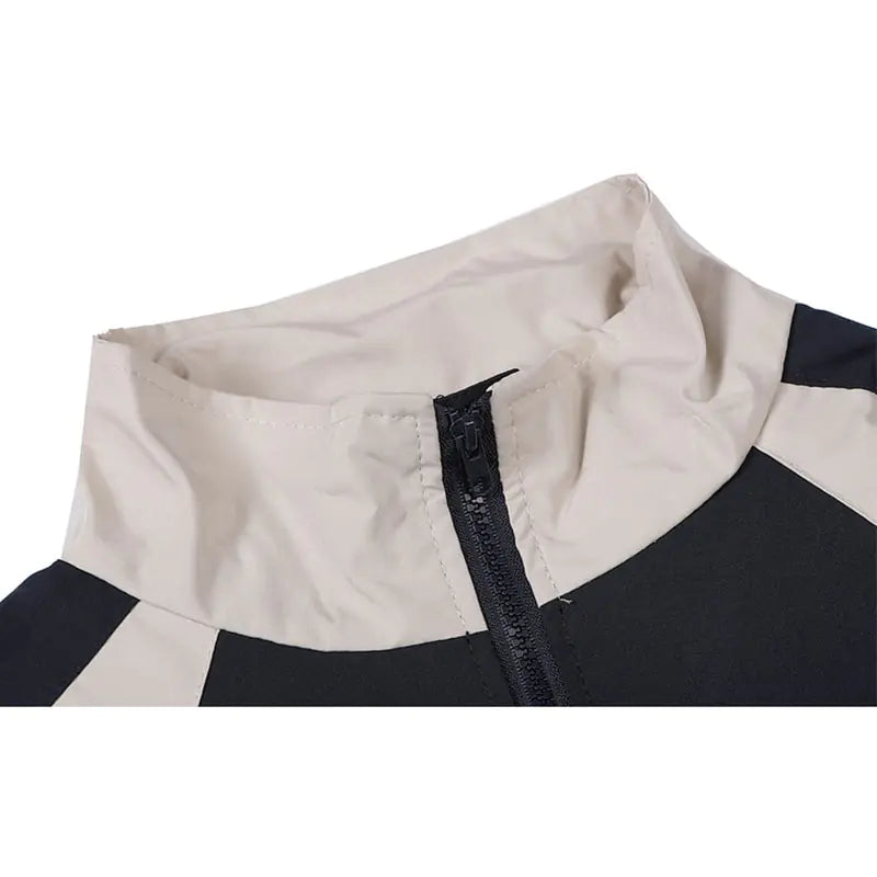 Black Lamp Post winter men's jacket, showcasing a stylish, insulated men’s jacket with a hood and zip closure designed for cold weather.