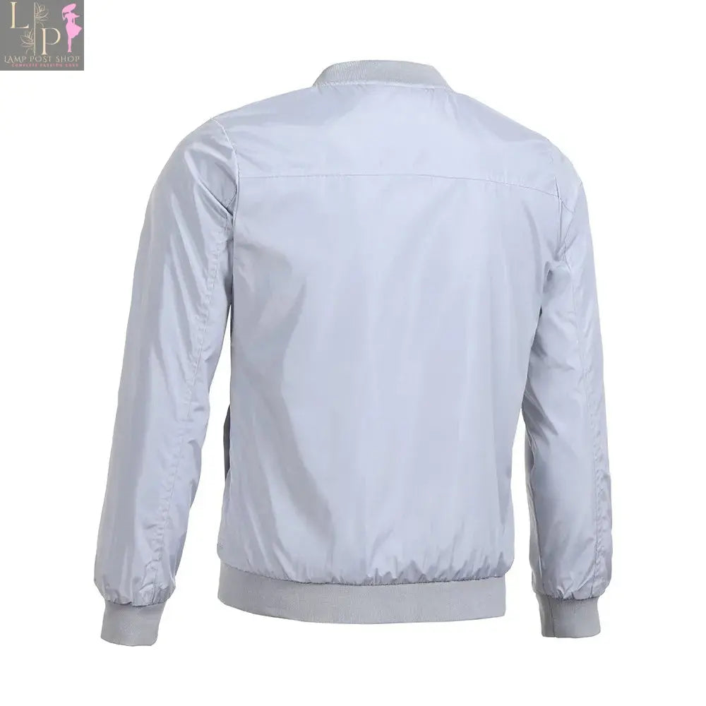 Men's winter long sleeve slim coat by Lamp Post, warm men's jacket with pockets and long cardigan style for cold weather.