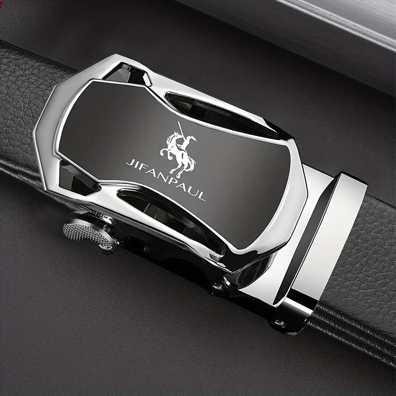 Men's Lamp Post watch with a sleek silver band, featuring a high-quality leather strap and luxurious design for stylish fashion.