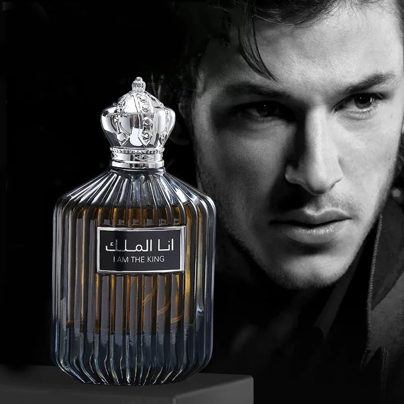 Lamp Post Dubai Prince Men Perfume 100ML cologne with fresh desert flower scent, Arab-inspired fragrance attracting women