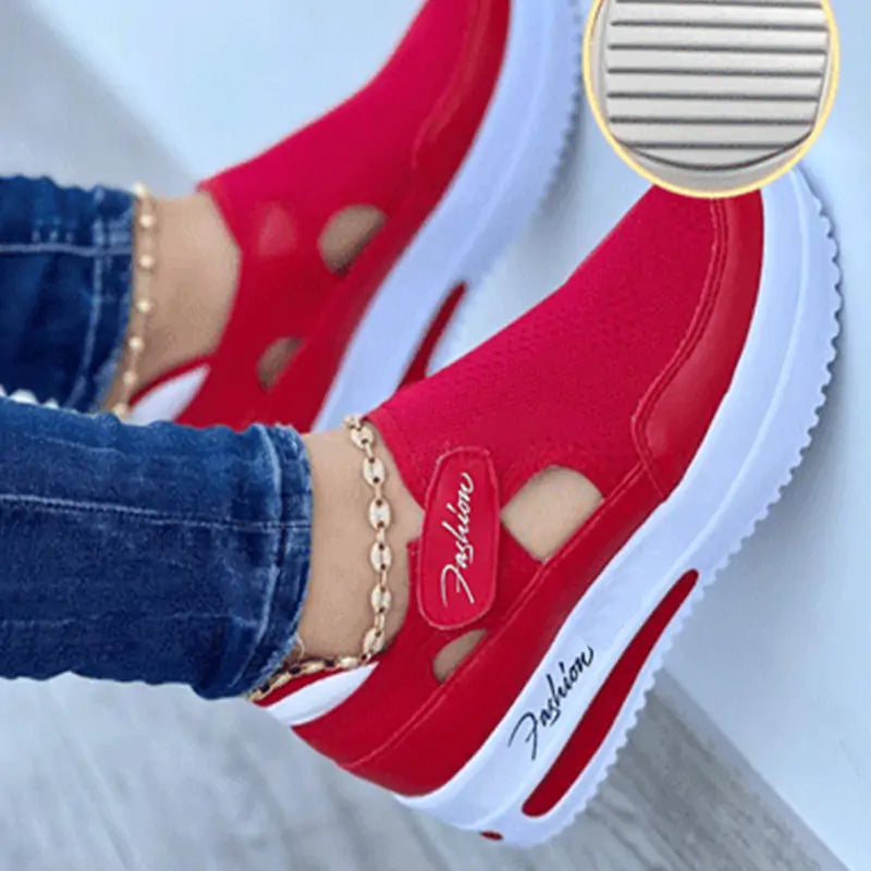 Pink women’s sneakers by Lamp Post featuring comfortable design and stylish look, perfect for casual wear.