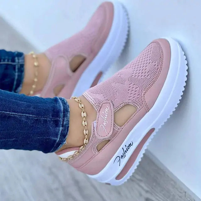 Pink Lamp Post women’s sneakers with white soles and stylish design, perfect for casual wear and everyday comfort.