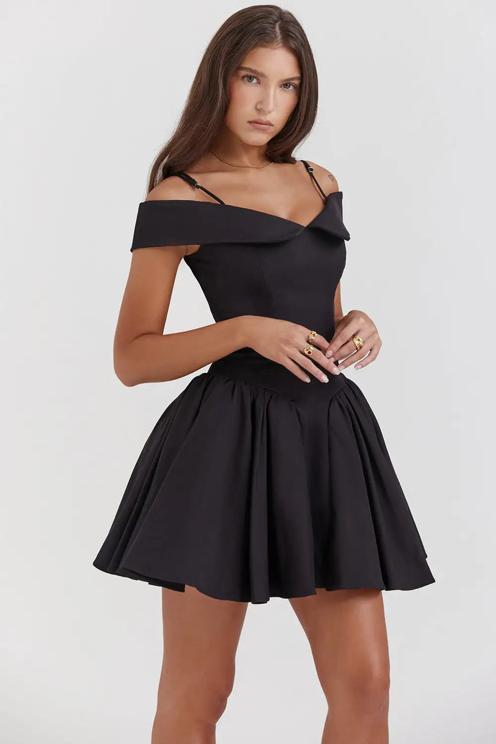 Pink romantic dress for women by Lamp Post, featuring a flowy fabric and elegant design, perfect for special occasions.