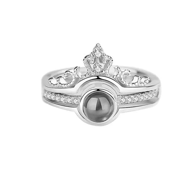 Rose gold ring and bracelet gift set by Lamp Post, featuring a matching ring and bracelet in a stylish gift box