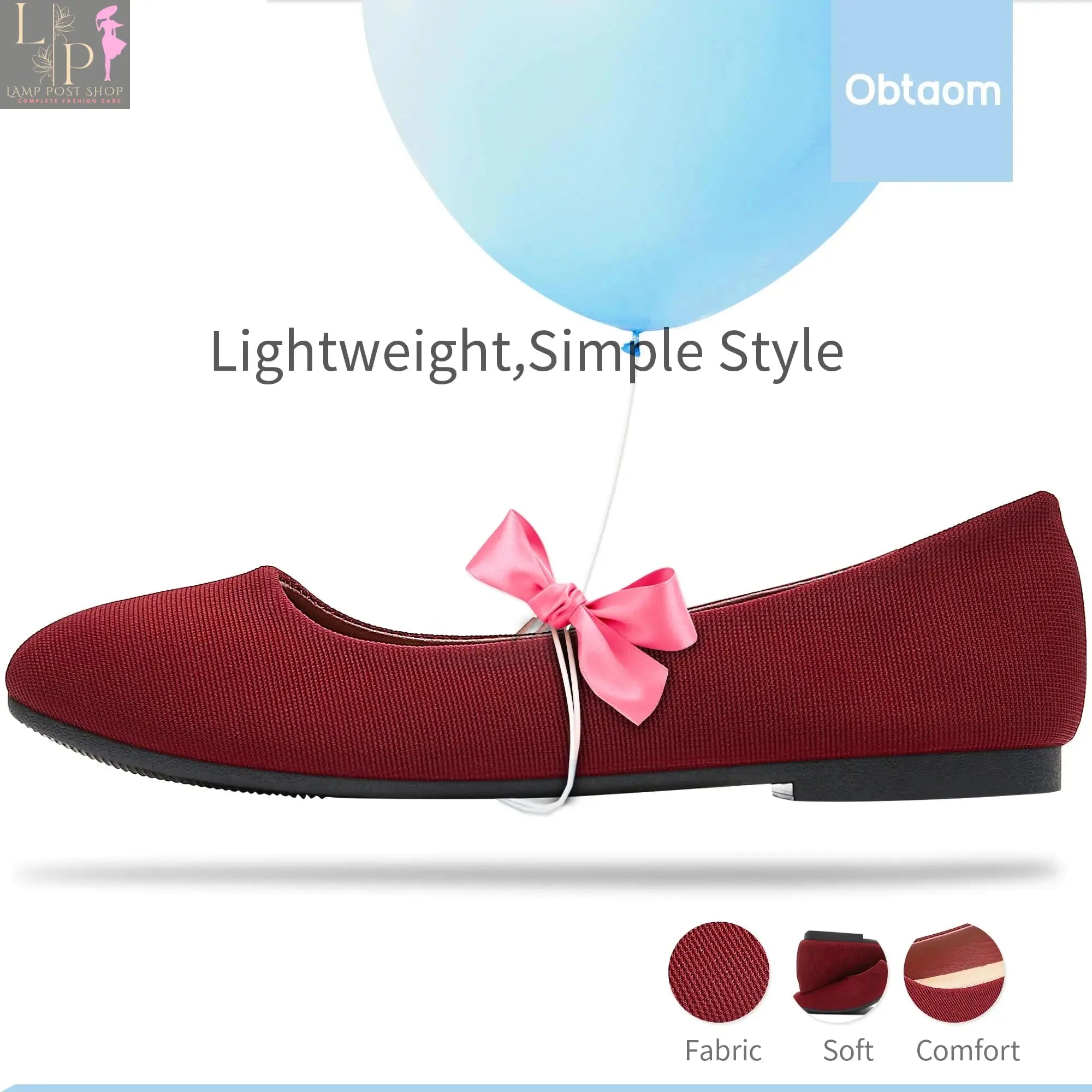 Lamp Post women's flat shoes in a stylish summer dress, casual footwear perfect for warm-weather outfits.