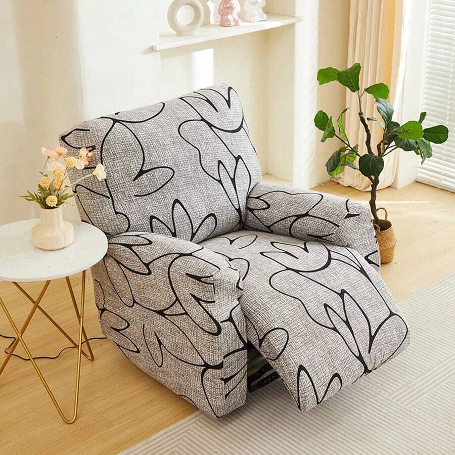 Lamp Post recliner sofa slipcover in color 04, designed to protect and decorate your living room couch.