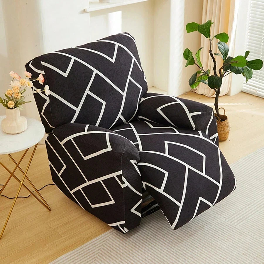 Lamp Post recliner sofa slipcover in color 04, designed for living room decor, protects and updates your recliner couch.