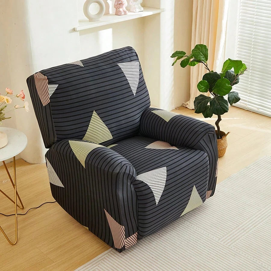 Lamp Post recliner sofa slipcover in color 04, designed to protect and decorate a living room couch.