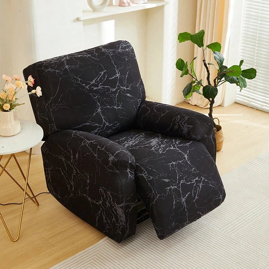 Lamp Post recliner sofa slipcover in color 04, a 6-piece couch cover for living room home decor, protects and enhances your sofa.