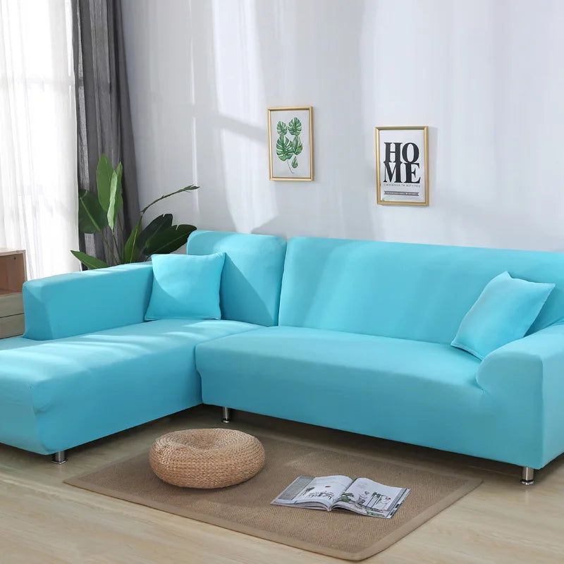 Lamp Post L-shape sofa armchair cover in color 24, fits 145-185cm living room sofa, protective and stylish furniture cover