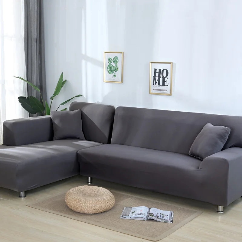 Lamp Post L-shape sofa armchair cover in color 24, fits 145-185cm living room sofa, protects against stains and wear.