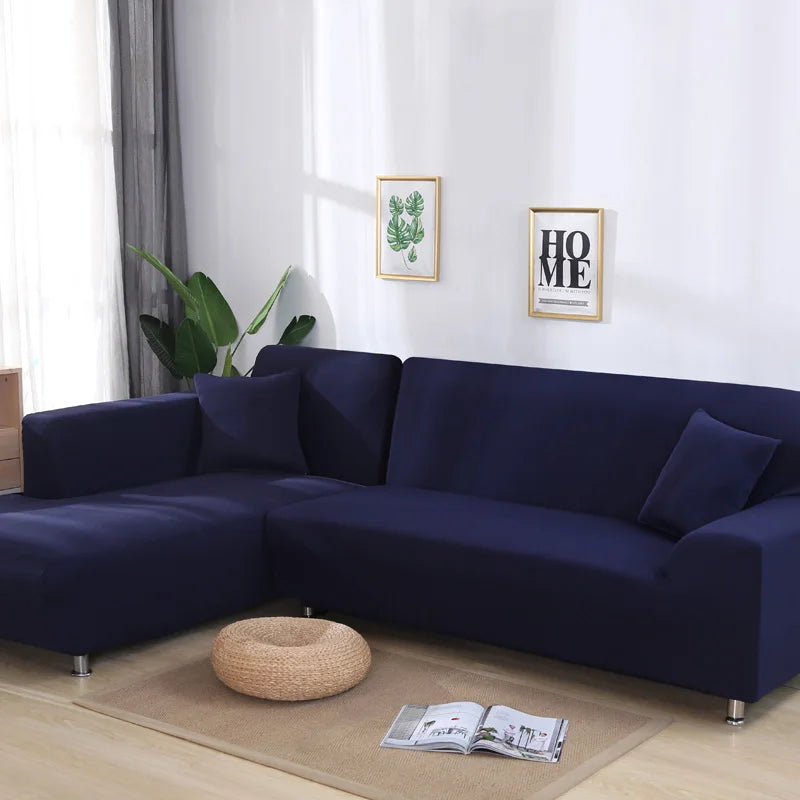 Lamp Post L-shape sofa armchair cover in color 24, designed for living room sofas, fits 145-185cm armchair size.