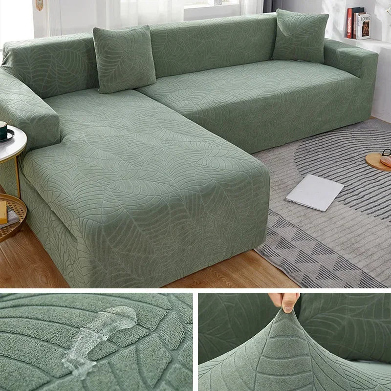 Lamp Post L-shaped sofa cover for 4-seat sofa, made of durable fabric, protecting and updating your sofa set.