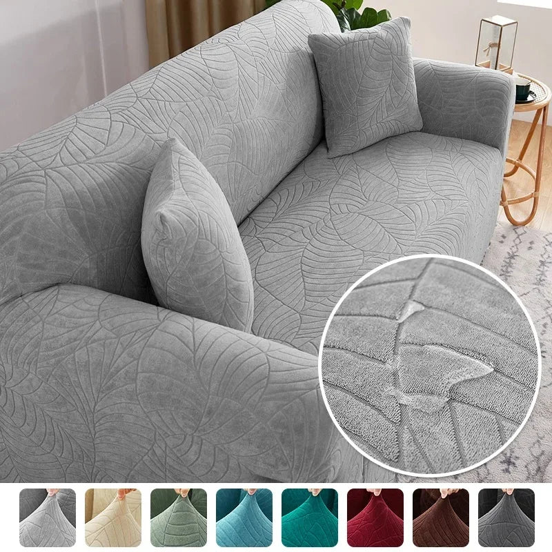 Lamp Post L-shaped sofa cover protector for 2-seat bench, fits 145-185cm, durable fabric, natural color, protects furniture from spills and stains.