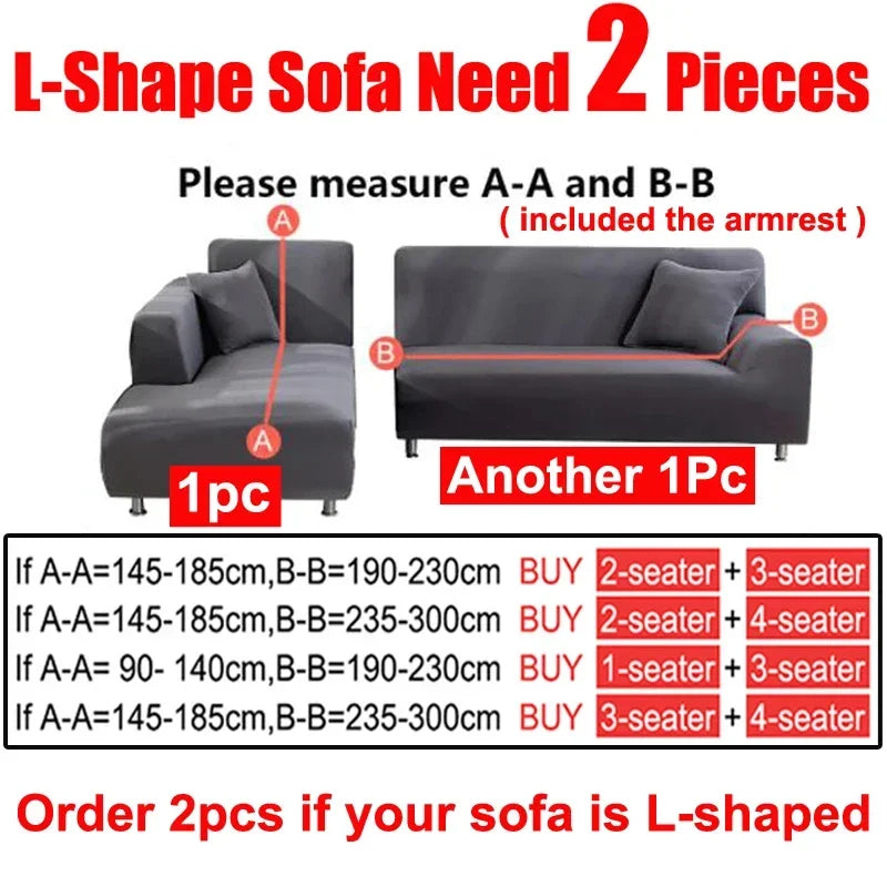 Lamp Post L-shaped sofa cover protector for 2-seat bench, fits 145-185cm, in color 11, designed for sofa protection.