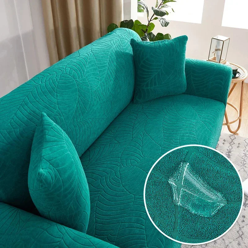 Lamp Post L-shaped sofa cover protector for 2-3 seat sofas, fabric bench cover in color 11, fits 145-185cm length.
