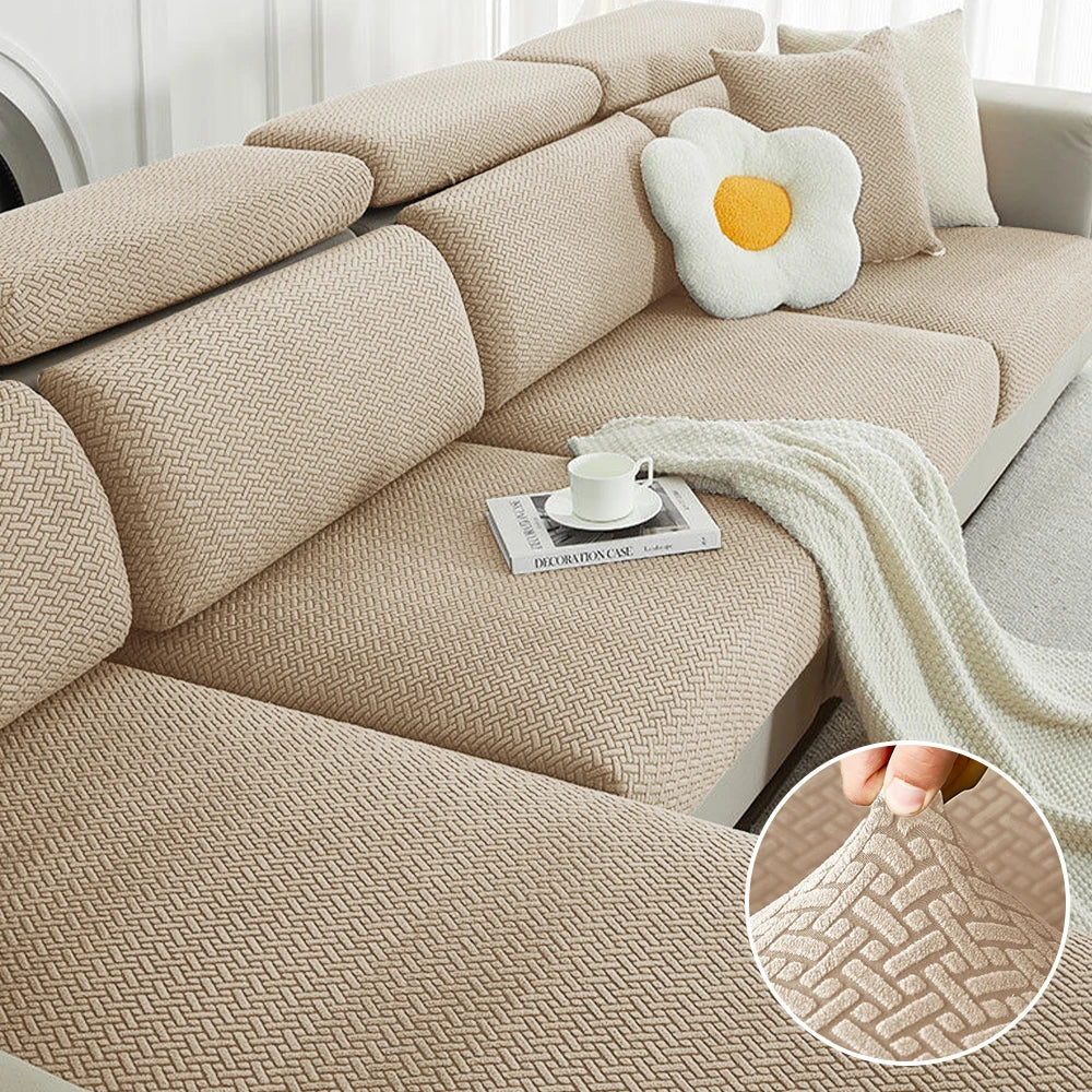 Dark grey Lamp Post sofa cushion cover for living room, fits standard-sized sofa cushions, made of durable fabric.
