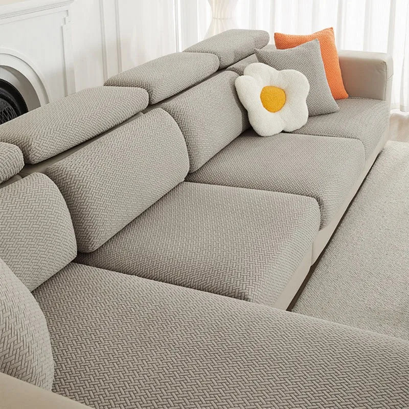 Dark grey Lamp Post sofa cushion cover for living room, made of durable fabric, fits standard sofa cushions, stylish and comfortable.
