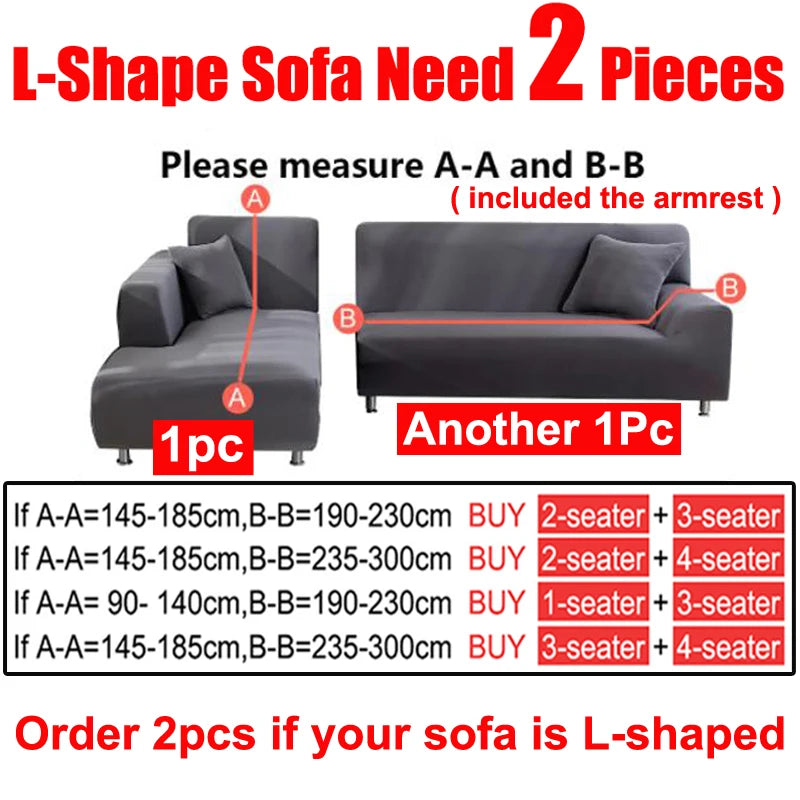 Taupe L-shaped corner sofa cover by Lamp Post for 4-seater sofas, provides stylish protection for living room furniture.