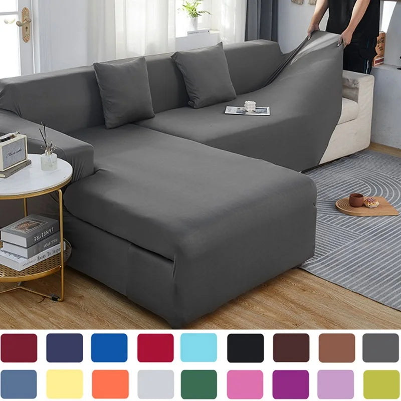 Yellow Lamp Post sofa cover for 4-seat living room sofa or armchair, protects furniture with a snug fit.