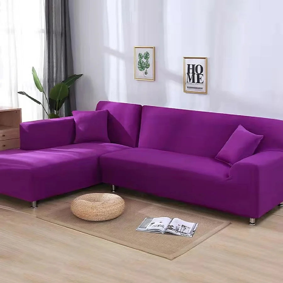 Yellow Lamp Post sofa cover for 4-seat living room sofa and armchair, protects and updates your furniture appearance.