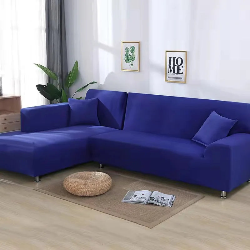 Yellow Lamp Post sofa cover for 4-seat living room sofa and armchair, designed to protect and refresh furniture.