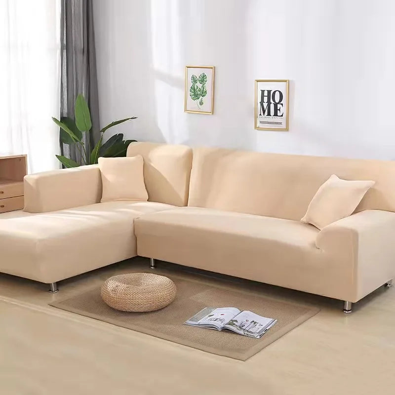 Yellow Lamp Post sofa cover for 4-seat living room sofa and armchair, protective fabric, fits 235-300cm furniture pieces.
