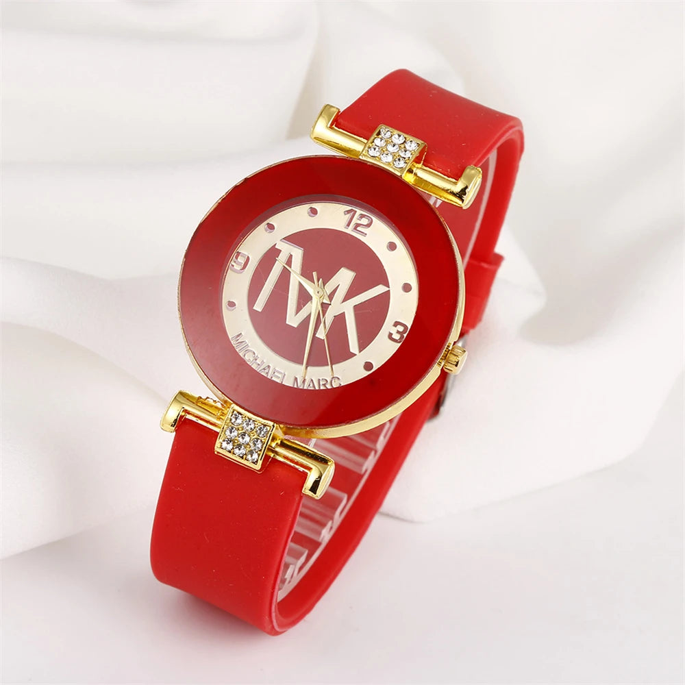 White Lamp Post women's fashion watch with a simple, elegant design and minimalist dial, perfect for ladies' everyday style.