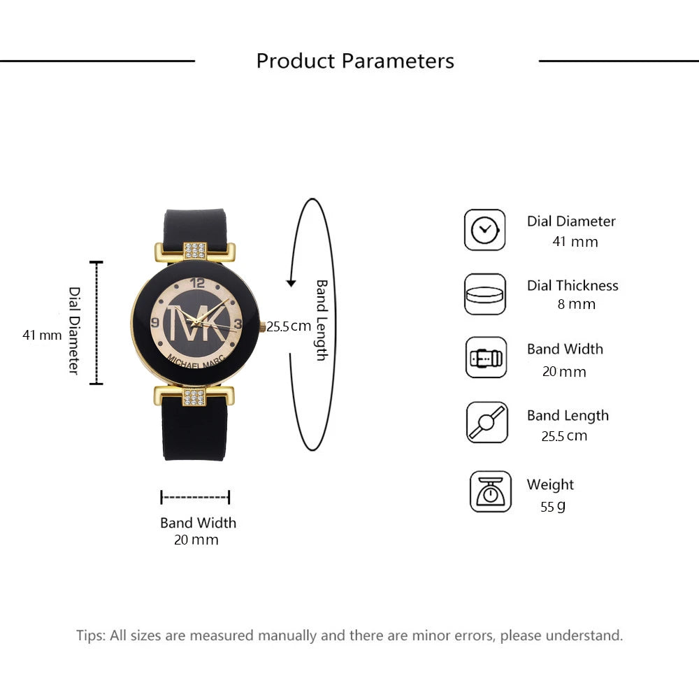 White Lamp Post women's fashion watch featuring a simple, elegant design and a round dial for ladies' luxury timekeeping.